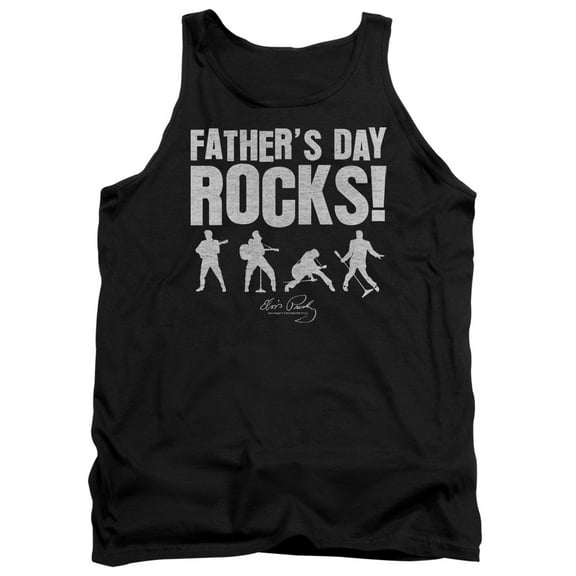 Elvis Presley - Fathers Day Rocks - Tank Top - XX-Large