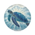 thumbnail image 6 of WOBOGO Deep Blue Sea Turtle Round Placemats Set of 4 Heat Resistant Washable Kitchen Table Decorations 15.4in, 6 of 7