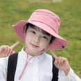 thumbnail image 2 of Toddler Bucket Hat Tie Dye Outdoor Kids Sun Hat for Boys Girls Wide Brim Mesh Bucket Hat UPF 50+ Sun Protection Breathable Summer Fishing Hat, 2 of 4