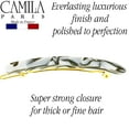 thumbnail image 3 of Camila Paris CP2990 French Hair Barrettes Clips for Women Handmade Small Girls Side Slide-in Barrette Clip, Hair Accessories for Women. Strong Hold No Slip Grip Fashion Durable Styling, Made in France, 3 of 24