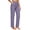 Purple, variant on LVHAOGJOB Womens Full Length Yoga Pants Leggings High Waisted Soft Stretchy Pants for Ladies Solid