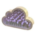 thumbnail image 5 of Wmool Handmade DIY Tulip Flower Sea Night Atmosphere Clouds Lamp LED Night Light Hot, 5 of 8