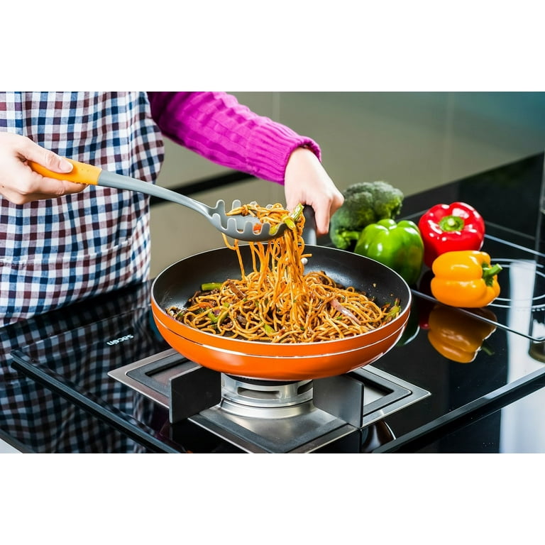 Deiss Pro 5-piece Nylon Kitchen Utensil Set - Safe for Non-stick Cookware