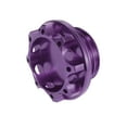 thumbnail image 4 of Purple Aluminum Alloy Car Auto Gas Oil Filler Plug Cover Fuel Tank Caps for Subaru, 4 of 6