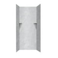 thumbnail image 5 of SWAN SOLID SURFACE SHOWER WALL KIT, 36 IN. X 60 IN. X 72 IN., WHITE, 5 of 5
