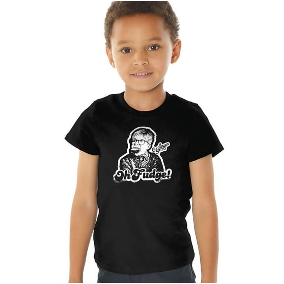 A Christmas Story Oh Fudge Again Kids T Shirt (2) for Youth Toddler Boys and Girls, Black