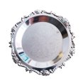 thumbnail image 3 of Nordic Style Jewelry Storage Disc Decorative Sundries Organizer Desktop Food Nuts Holding Plate Photo Candle Tray (Silver), 3 of 6