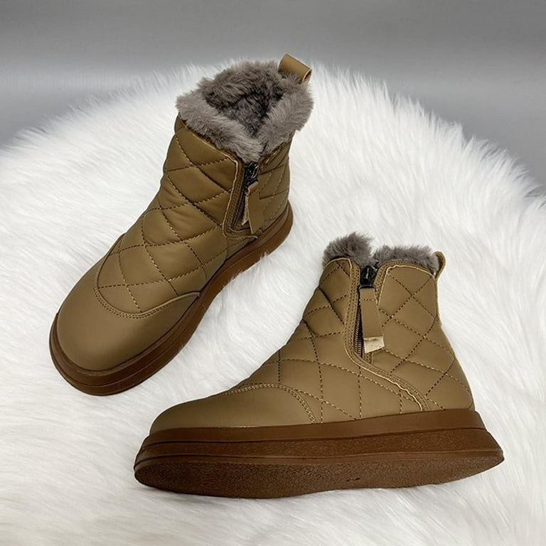 Wowcloth Women's Snow Boots – Thermal Insulated Winter Outdoor