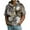 Khaki005, variant on QHRMKOG Men Quarter Zip Pullover Relaxed Fit Short Sleeve Hooded Sweatshirt Summer Hawaiian Print Drawstring Hoodie 2026 Trendy Street Tops Blue 2XL