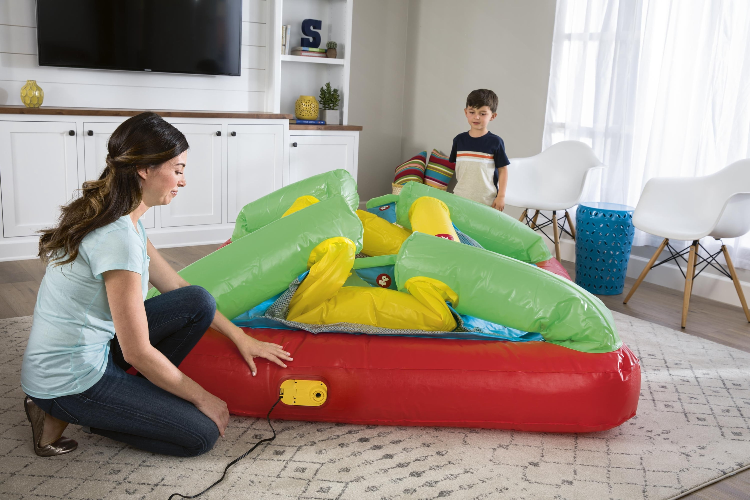 Fisher-Price® Château Gonflable Bouncesational avec Pompe Intégrée