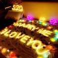 thumbnail image 3 of POINTERTECK 3D 26 Letters Luminous LED Night Light Wedding Birthday Party Decorative Lamp, 3 of 8