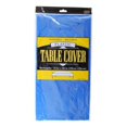 thumbnail image 2 of Blue Plastic Table Covers 12 Pieces Rectangle 54" x 108" Fat Toad Party, 2 of 2