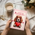thumbnail image 3 of Happy Valentine's Day Cocker Spaniel Brings Love Heart Spiral Bound Journal Cockers Dog Lover Gifts 5x7in Spiral Notebook - 02028, 3 of 5
