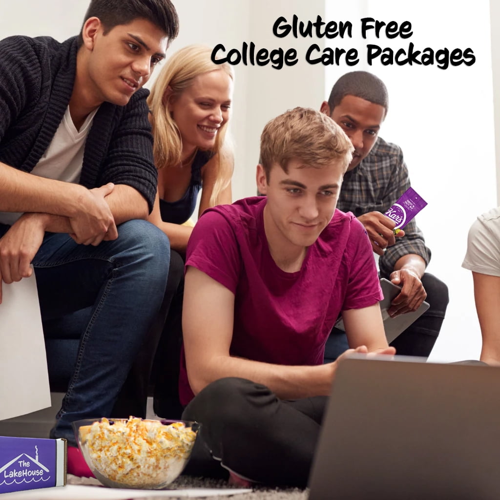 40 Count Gluten Free Snacks - Quality Celiac-Friendly Healthy Variety Pack for Adults - Gluten Free Snack Box - College Care Package Gift Basket