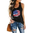 thumbnail image 2 of Dyegold 4th Of July Tank Tops For Women Summer Sleeveless American Flag Shirt Loose Casual Patriotic Graphic Tee Tops Tshirt, 2 of 4