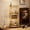Gold, variant on 4 Tier Bar Cart with Wheels, Home Bar Serving Cart, Rolling Mini Wine Cart with Wine Rack and Glass Holder, Drink Cart for Dining Room, Living Room, Kitchen, Bar and Outdoor Black