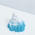 thumbnail image 3 of Adorno de iceberg subacuático simulación de acuario decoración de iceberg respetuoso con el medio ambiente fácil limpieza base estable para agua salada ANGGREK Otros, 3 of 8