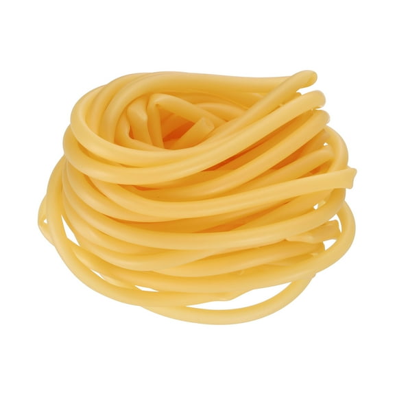 Natural Latex Rubber Tubing, 3/16" ID x 9/32" OD 32.8Ft Elastic Tube