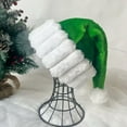 thumbnail image 5 of Oalirro Santa Hat for Adults Unisex Christmas Hat Xmas Holiday Hat for Adults, Super Soft Plush Christmas Hat for Party Supplies Gifts for New Year Headwear, 5 of 7