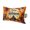 Orange, Black, variant on Chaise Lounge Headrest Pillow 1 Pack, Happy Halloween Waterproof Chair Pillows with Insert & Adjustable Elastic Strap for Beach Pool Recliner, Orange Ghost Pumpkins Witch Castle Outdoor Patio Pillow