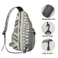 thumbnail image 2 of Bohemian Style Sling Bag Colorful Anti-Theft Shoulder Backpack for Women Artistic & Comfortable, 2 of 5