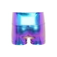 thumbnail image 2 of TiaoBug Kids Boys Girls Metallic Dance Shorts Sports Gymnastics Athletic Booty Bottoms 4-14 Colorful Blue 14, 2 of 7