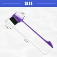 thumbnail image 4 of Vocoste Dual Comb Eyebrow Brushes Eyelash Eyebrow Travel Makeup Tool Purple 6.77" Length, 4 of 7