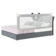 thumbnail image 2 of YYAo Bed Guard Rails,Bed Fence,Bed Gate for Baby,Vertical Lifting Baby Bedrail Guard with Double Safety Child Lock, 2 of 8
