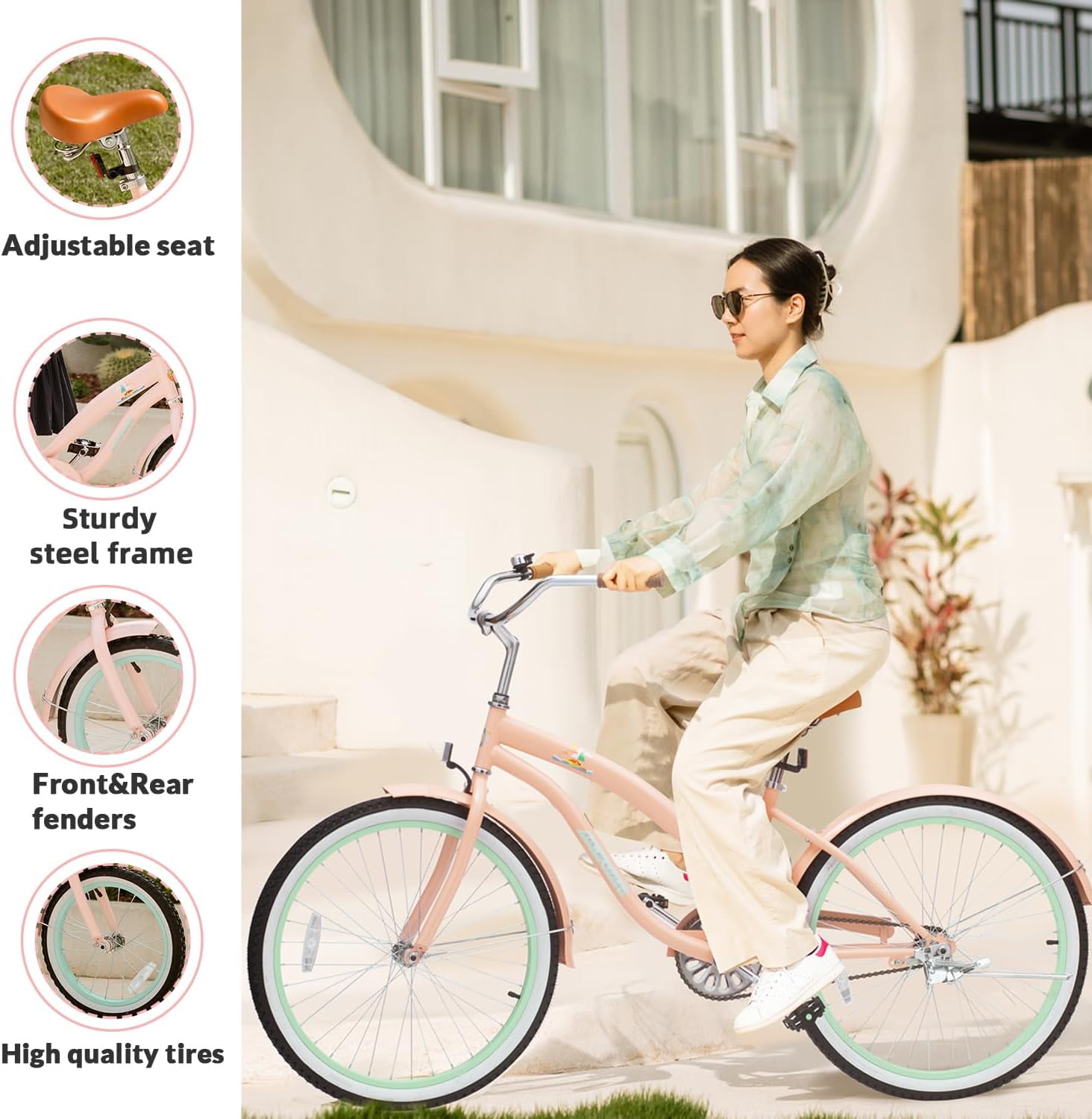 Beach Cruiser Kent Bayside Women's Cruiser Bike Details Kent