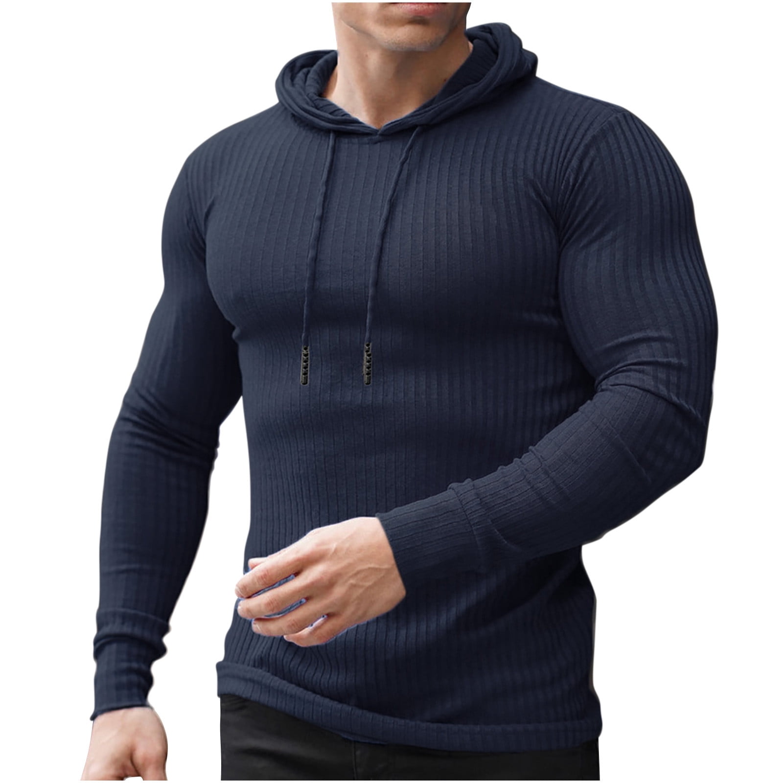 Mens Zip Up Hoodie Muscle Fit T Shirts Jacket For Gym, Running, And  Training Long Sleeve Sports Clothing With Hooded Sweatshirt 221202 From  Luo03, $19.35