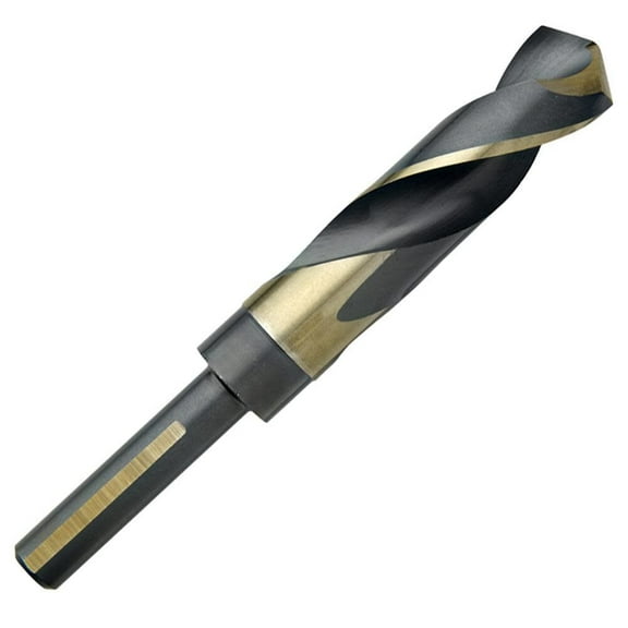 Champion Cutting Tool 49/64In Black Gold Silver And Deming 1/2In Shank Drill