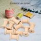 thumbnail image 2 of 10Pcs Wooden Empty Thread Spools Natural Color 29mm x23mm, 2 of 5