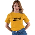 thumbnail image 2 of Go All Out City Of Pittsburgh Pennsylvania Pride Fashion Script T-Shirt Mens/Women/Youth, 2 of 5