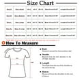 thumbnail image 2 of Día de la Independencia Mujer Casual Sexy Moda Verano Camiseta de cuello redondo Impreso Manga corta Tops Blusa Pompotops hkajfhjk468481, 2 of 4