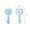 Blue, variant on 3 In 1 Handle Multifunctional Brush Self-cleaning Steam Brush Massage Steam Pet Brush To Removed Tangles And Loose Hair 10ml