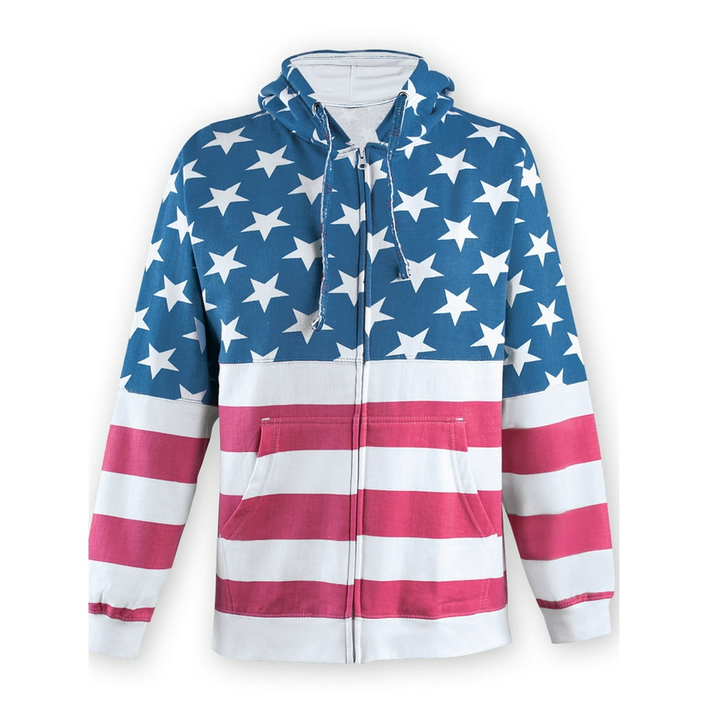 Collections Etc. Collections Etc Women's Patriotic American Flag Full