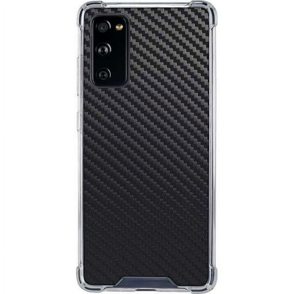 Skinit Textures Carbon Fiber Galaxy S20 FE Clear Case