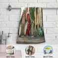 thumbnail image 4 of Vintage Nutcracker Hand Towels 2 PCS, Christmas Decoration Kitchen Towel Ultra Soft and Highly Absorbent,Decorative Fingertip Face Towel for Bathroom Hotel, 28.3"x14.4", 4 of 5