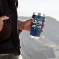 thumbnail image 6 of Retirement Gifts for Men 2025 "The Legend Has Retired" American Flag Tumbler, 20oz Engraved Gag Gift, Perfect for Husband, Dad, Coworkers, 6 of 6