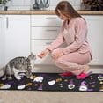 thumbnail image 3 of Halloween Gnomes and Pumpkins Kitchen Rugs Sets Of 2,Anti Fatigue Kitchen Mat Rugs Non Slip Washable,Decorative Kitchen Floor Mats for Kitchen,Sink,Laundry,17"X30"+17"X47", 3 of 7