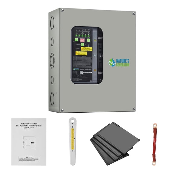 Nature's Generator RV 50A Automatic Transfer Switch