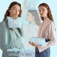 thumbnail image 2 of Bolsa de maquillaje YOOLIFE, idea de regalo de cumpleaños para mujer con inicial, 2 of 6