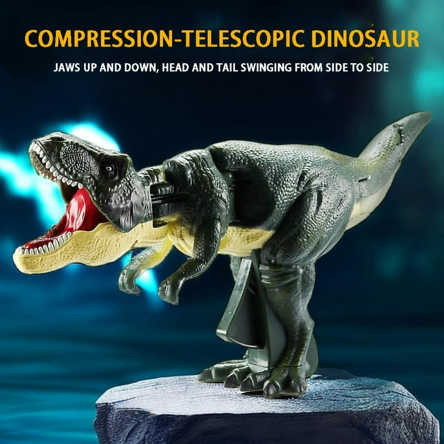 Dinosaur Toy T Dinosaur Toy Tyrannosauru Model Vibrating Head And Tail Moving Dinosaur Suitable For Children
