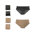 thumbnail image 1 of Paquete 6 Pantaletas Invisibles Sin Costuras Corte Láser Pack Incluye 6 Diferentes Colores Tatys Fashion 72515, 1 of 2