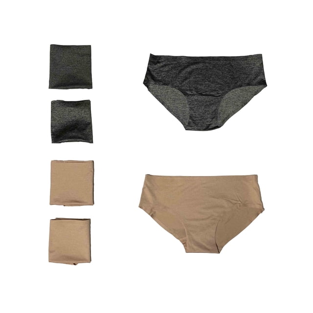 Paquete 6 Pantaletas Invisibles Sin Costuras Corte Láser Pack Incluye 6 Diferentes Colores Tatys Fashion 72515