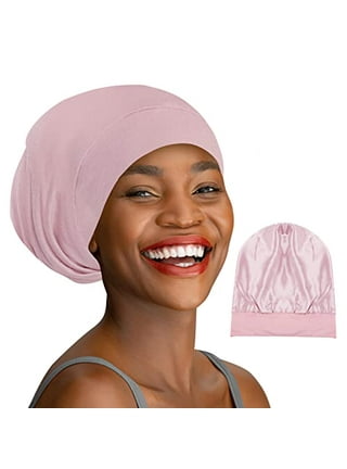 OLESILK 22 Momme Silk Hair Bonnet for Sleeping, 100% Mulberry Silk Sleep  Cap for Women, Silk Hair Wrap for Curly Hair, Pattern 6