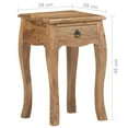 thumbnail image 6 of vidaXL Nightstand Bedside Cabinet Nightstand with Drawer Solid Mango Wood, 6 of 23