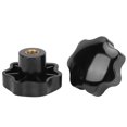thumbnail image 4 of Star Head Clamping Knob, Insulation Tidy Brass Core Thread Clamping Knob With High Performance For Engineer For Machining Center, 4 of 8