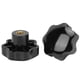 thumbnail image 5 of Perilla De Sujeción De Rosca, Perilla De Sujeción De Cabeza De Estrella Mango De Plástico Anticorrosión Con Núcleo De Latón Para Centro De Mecanizado Para Ingenieros YLSHRF Female Thread Knob, 5 of 8