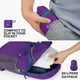 thumbnail image 4 of Mochila Gonex ultraligera y plegable de 20 litros (violeta), 4 of 7